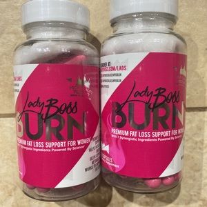 2 Unopened Bottles of Ladyboss Burn